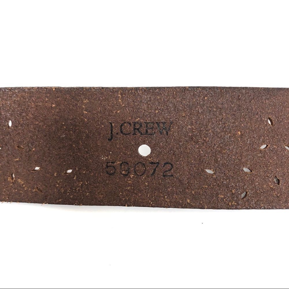 J Crew embroidered leather boho wester tassel belt - Picture 6 of 8